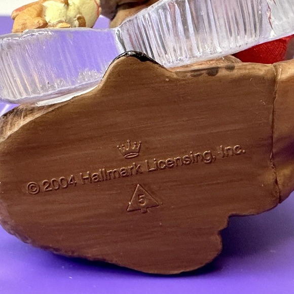 Hallmark Cool Decade 2004 Moose Polar Animal Figurines Dated Discontinued VTG - Picture 5 of 6